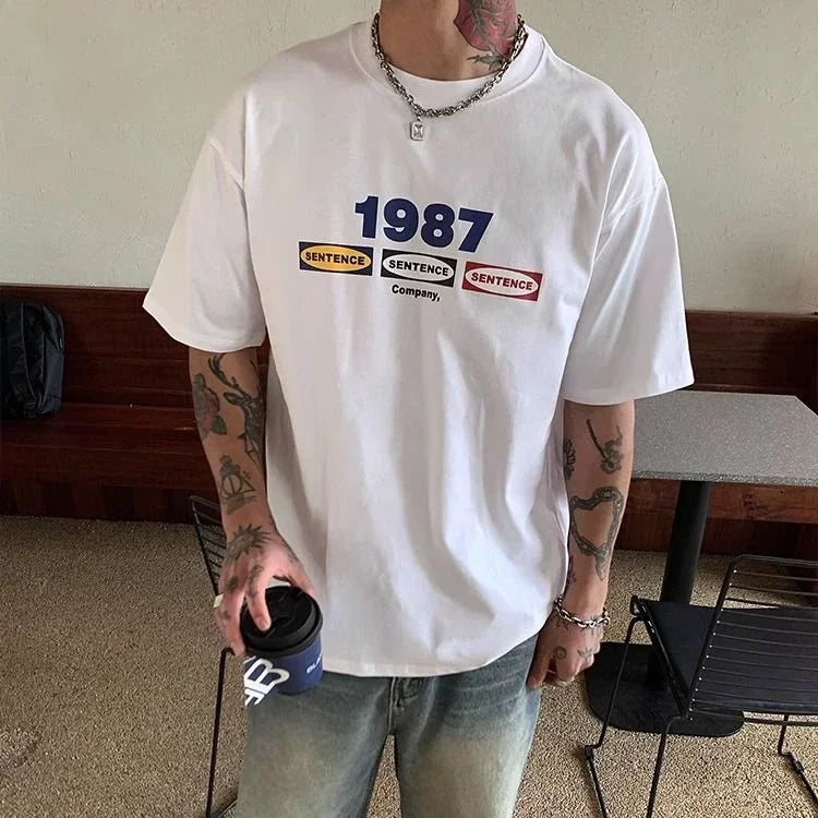Y2K 3 is Company Baggy T Shirt