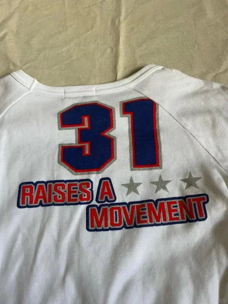 Y2K American Retro Grunge Long Sleeve Top