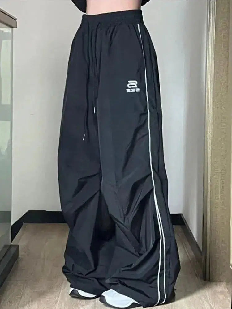 Y2K Baggy Shell Joggers