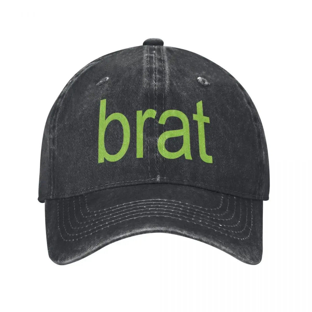 Y2K Brat Print Baseball Cap