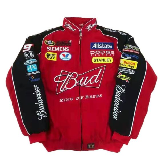 Y2K BUD - King Of Beers Racing Jacket