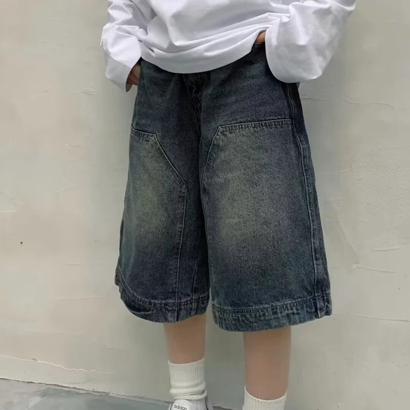 Y2k Casual Denim Vintage Shorts Jorts