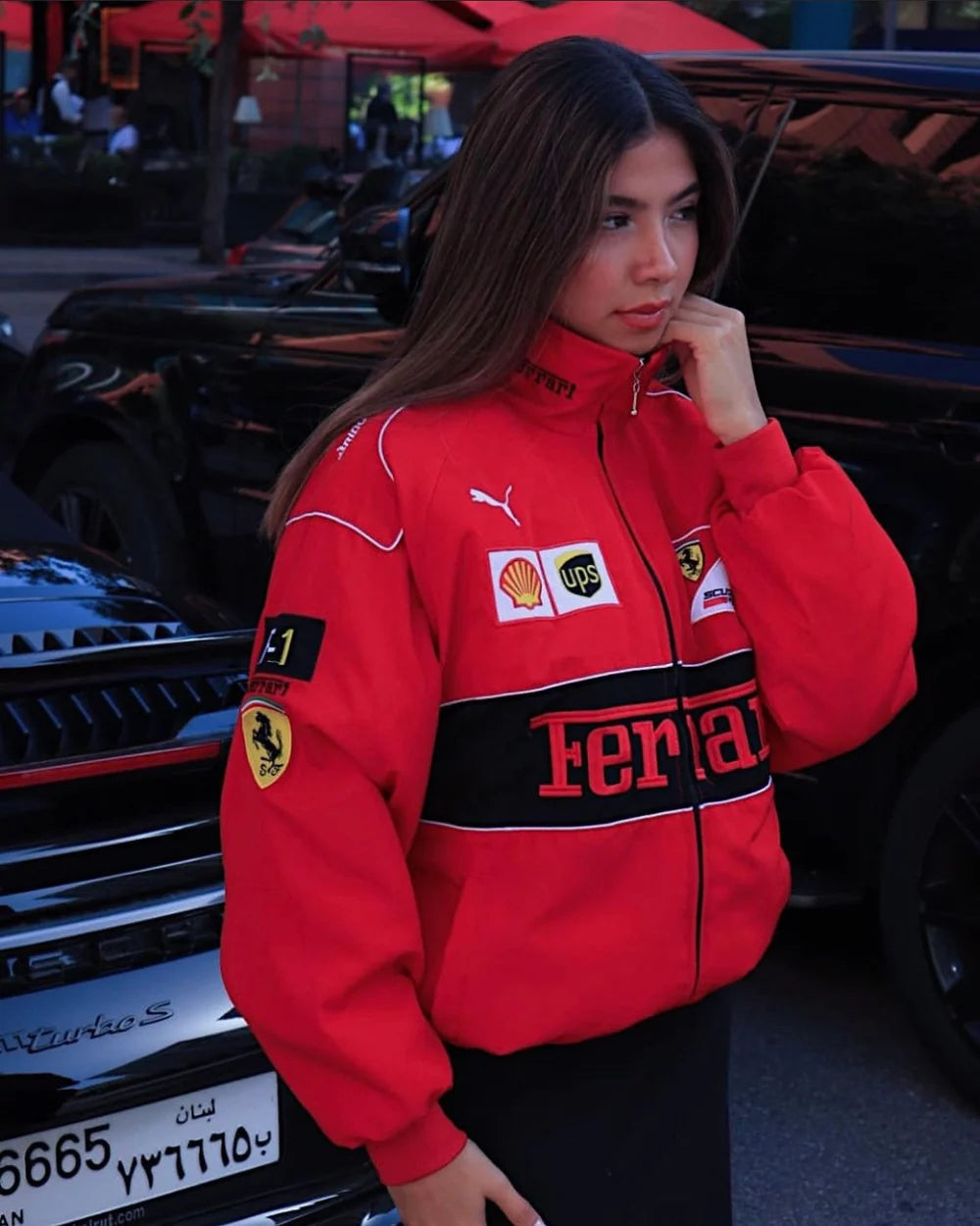 Y2K Ferrari Racing F1 Jacket