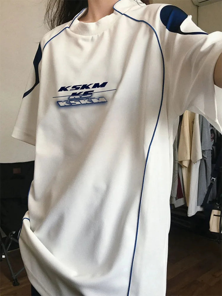 Y2K KSKM Graphic T Shirt