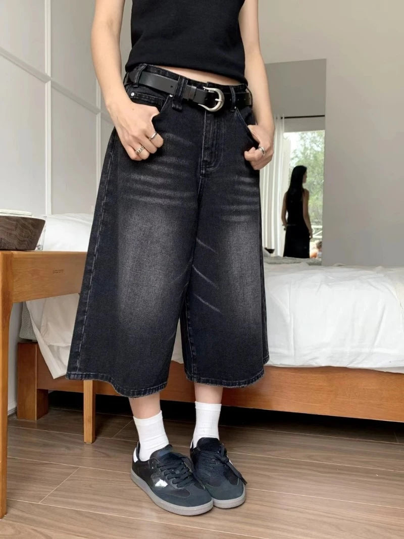 Y2K Low Rise Jean Shorts Jorts