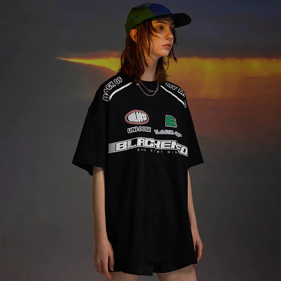 Y2K Mechanic Racing T Shirt