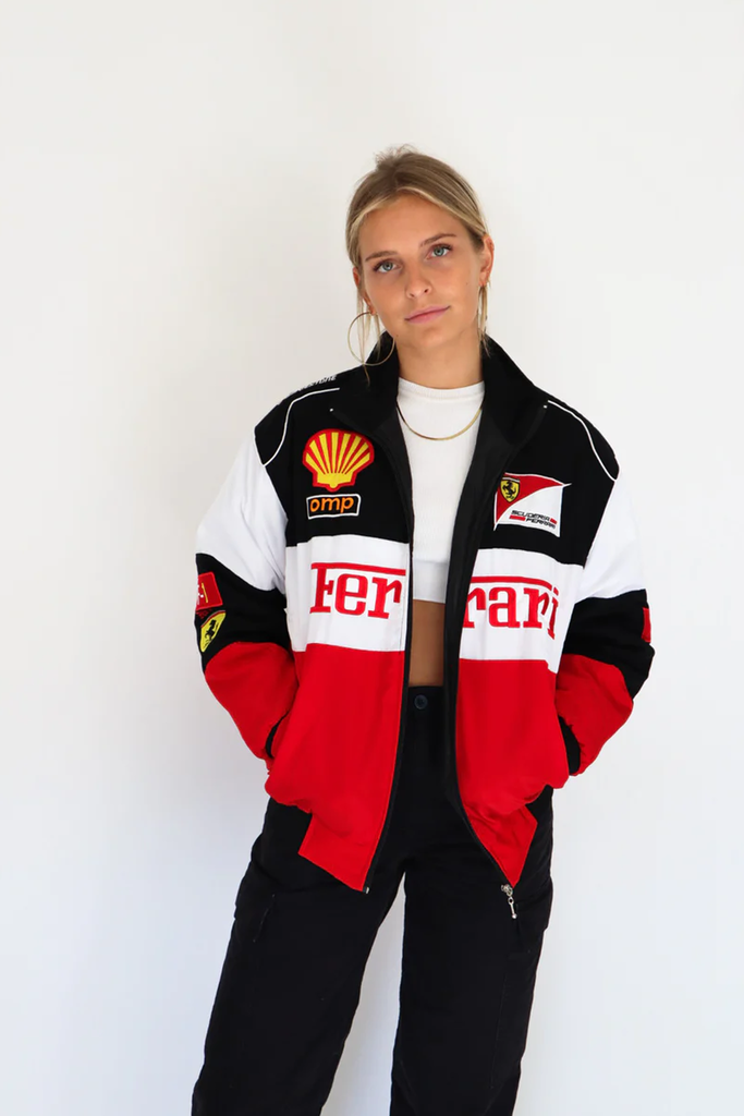 Y2K Ferrari Racing F1 Jacket